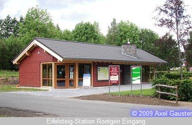 Eifelsteig-Station Roetgen Eingang